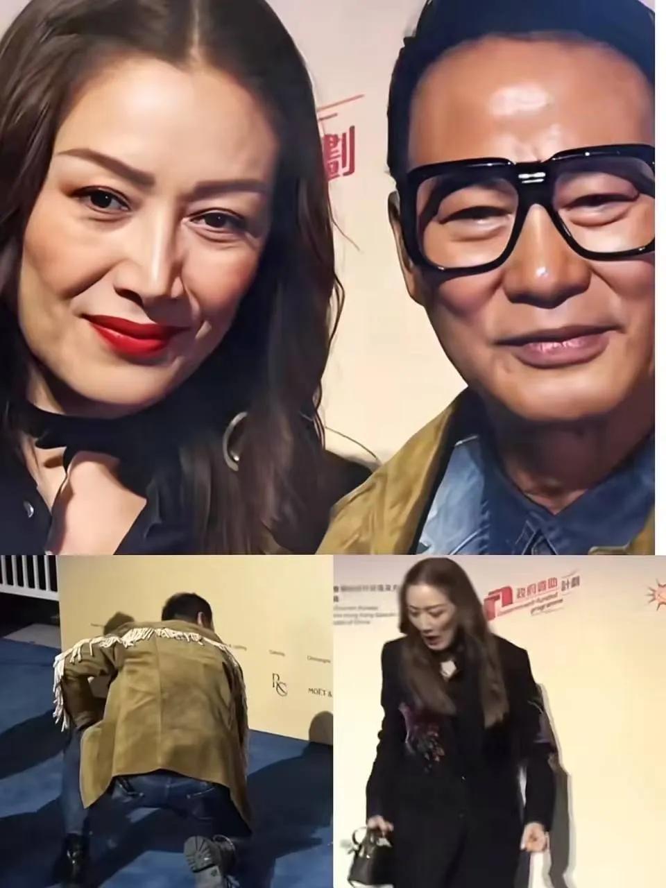 家人们，今天这事儿可太有得聊了！任达华摔倒的时候，他老婆那反应，直接在网上炸