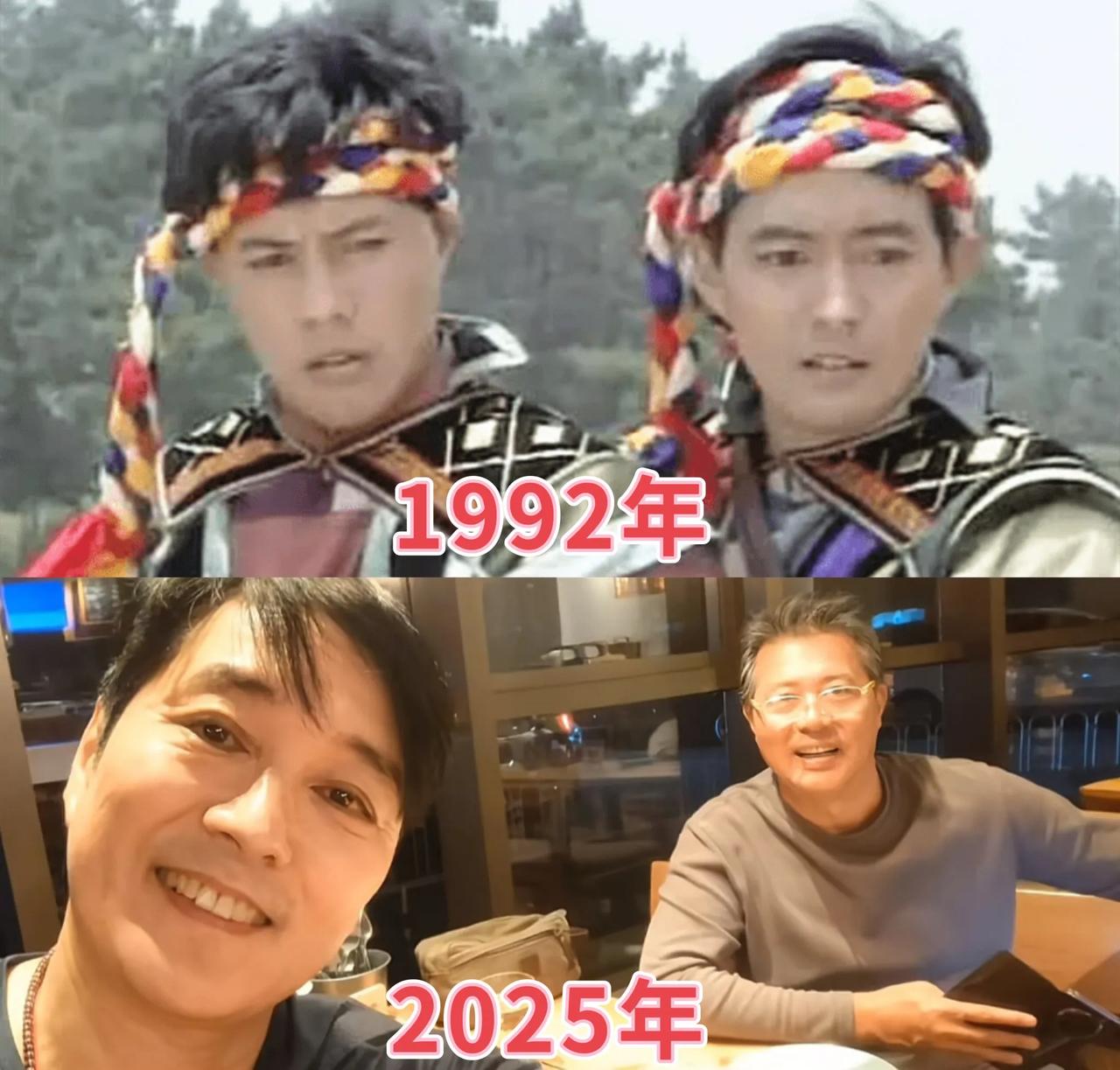 两位琼瑶剧男星北京聚会，吃披萨意面心情好！33年友谊不变惹人羡3月24日，李志