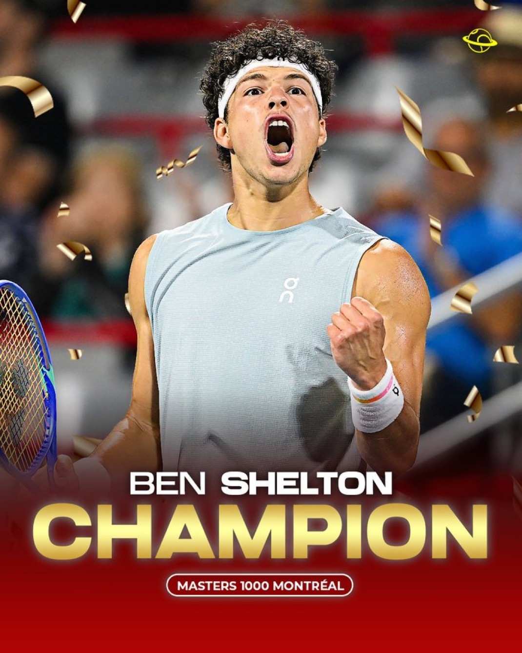 罗杰斯杯今晚最大的赢家是昂跑吗斯瓦泰克🏆谢尔顿🏆昂跑赢了全部谢尔顿蒙特利尔大