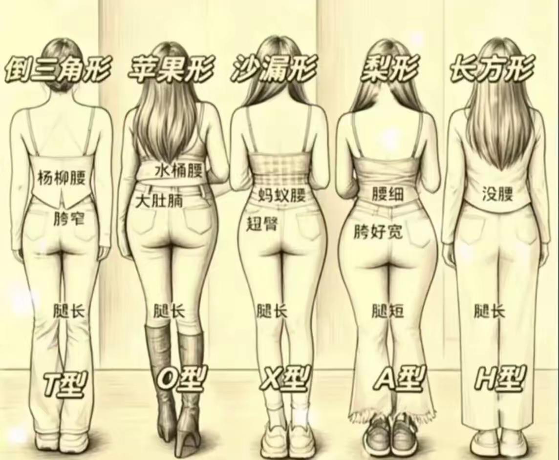 你更喜欢自己的对象是哪种身材？