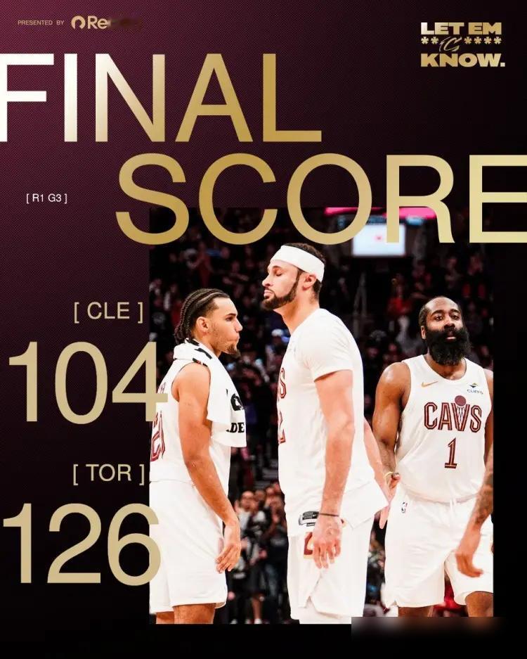 骑士惨败22分，不是没斗志，而是被猛龙一招“锁喉”战术活活掐死了。猛龙教练直