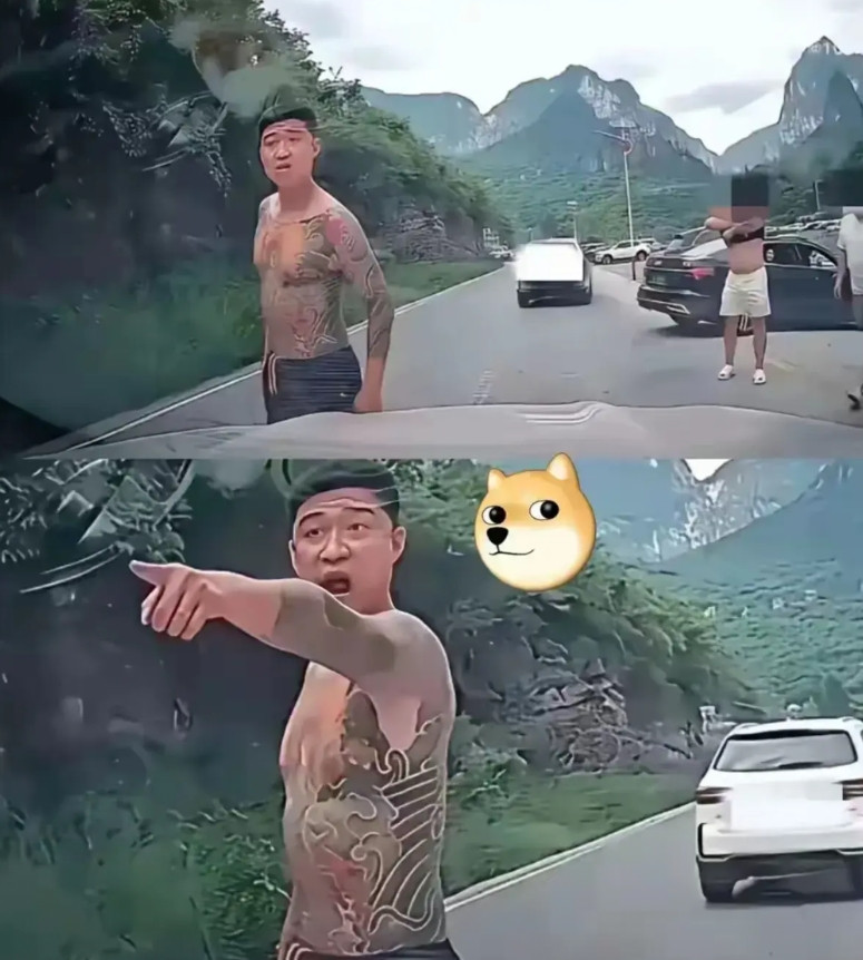 什么社会了还纹龙画虎当老大？这位纹身哥估计现在是全网最后悔的人。他后悔是装逼不