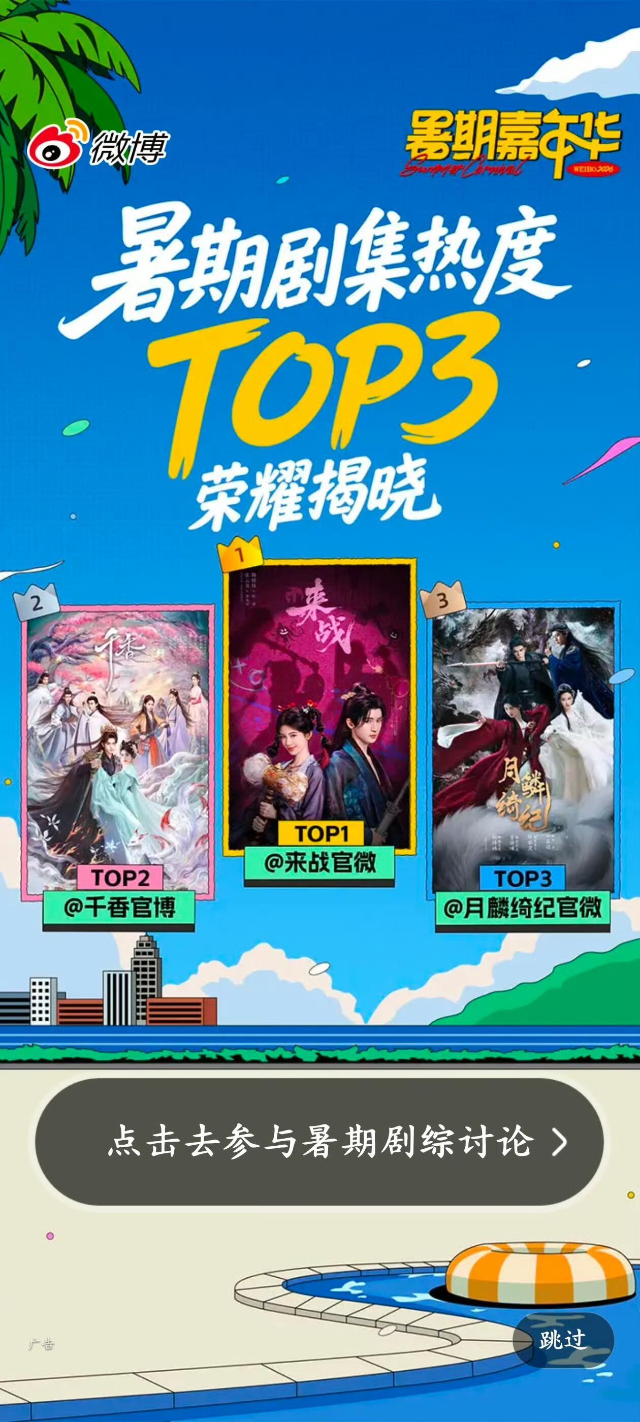 卧槽，微博开屏鞠婧祎独占鳌头，太牛了👍​​​​