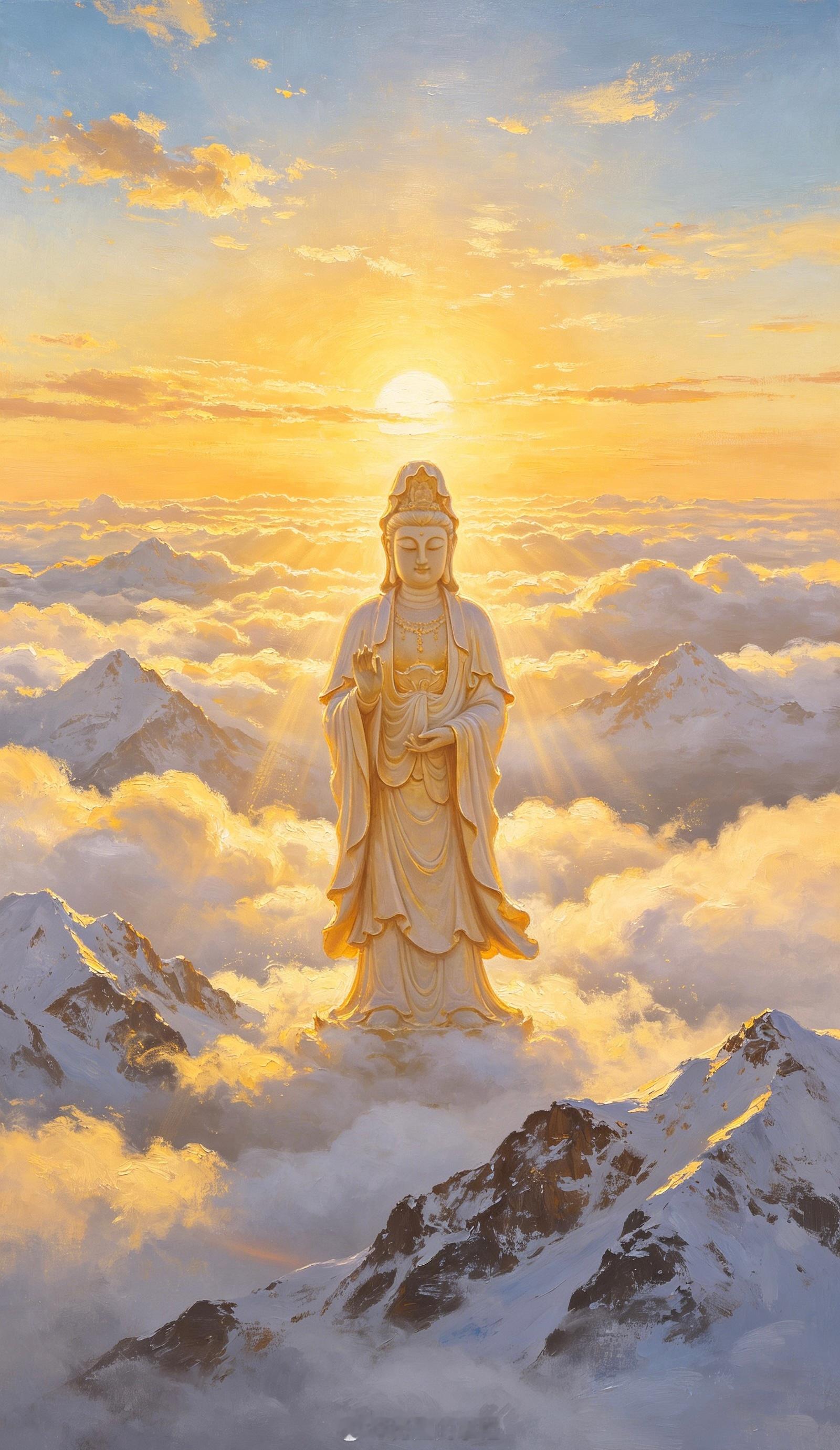 恭喜你刷到日照佛菩萨，这是独属于你的的祥瑞频率，点赞接住这份清净与福运，往后的你