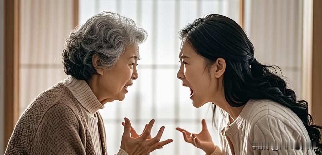 大周末的，因为媳妇和70多岁亲娘吵起来了[哭哭]事情的起因是昨天同村一个七拐八拐