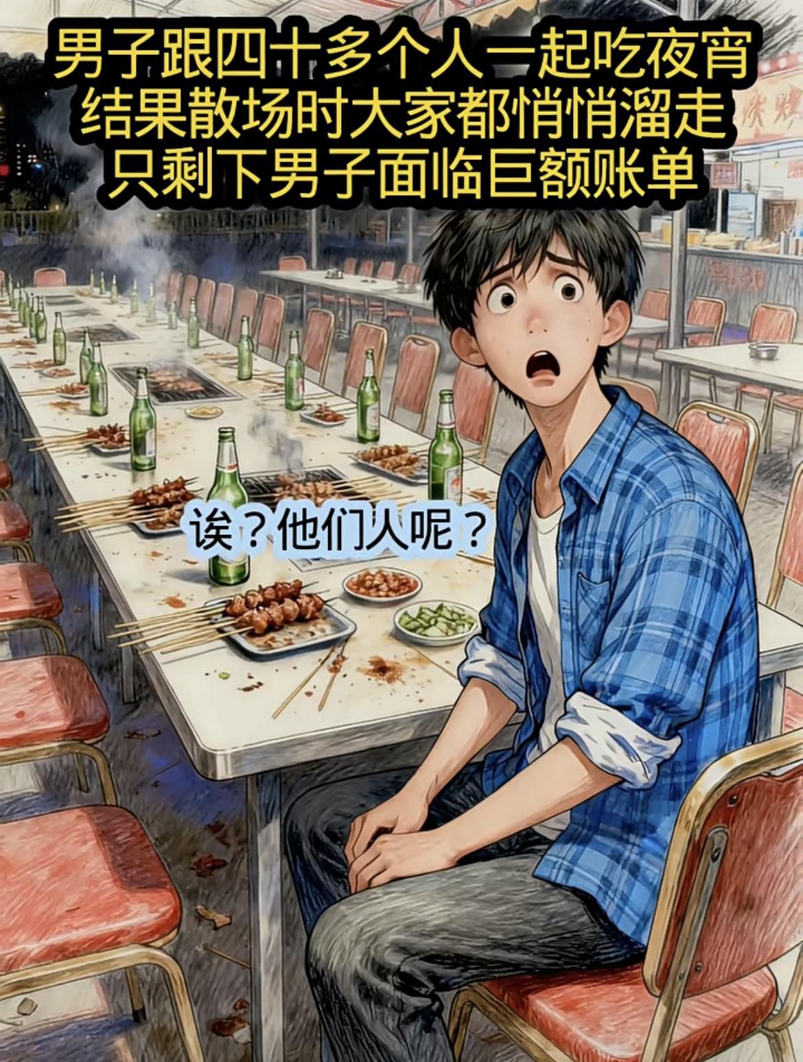 “有酒有肉的时候，你们就是好朋友”[吃瓜][笑着哭]