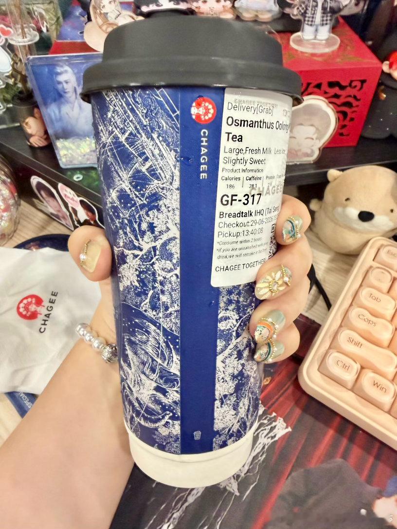 每日一餐分享每日一餐分享今天想喝霸王茶姬～
