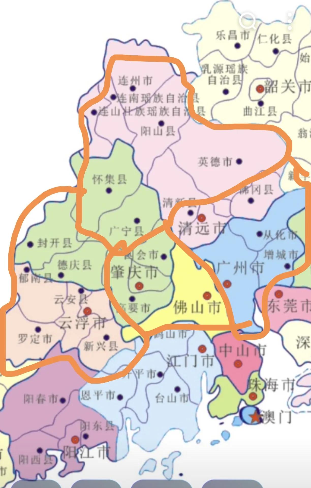 现在的肇庆市各县区，发展定位不同。三区一市偏向珠三角类型；4个县则是山区类型。清