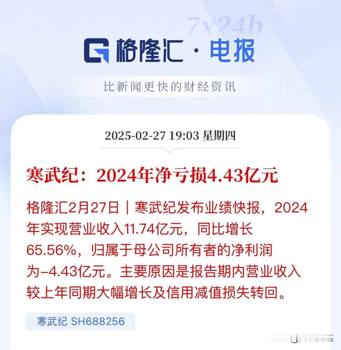 800每股的估值是靠什么来支撑起来的，寒王发布2024年业绩快报寒王股价是再