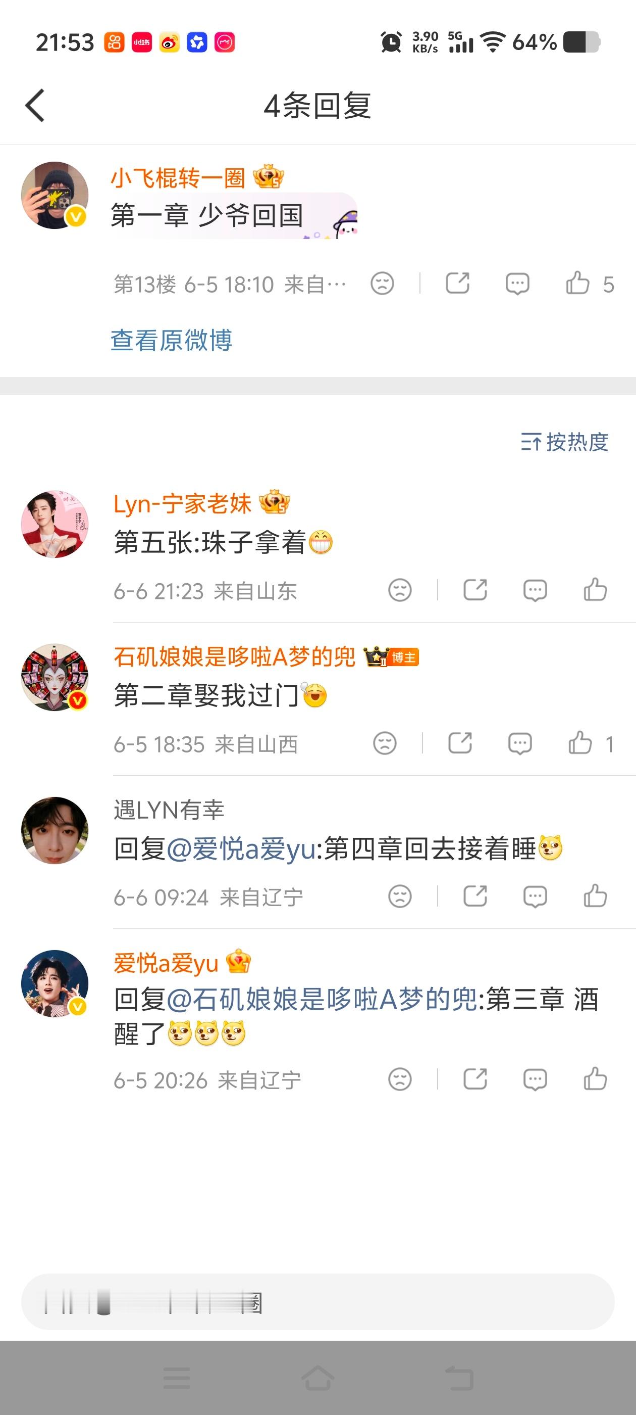 哈哈哈哈我评论区姐妹们开始写小说章节了