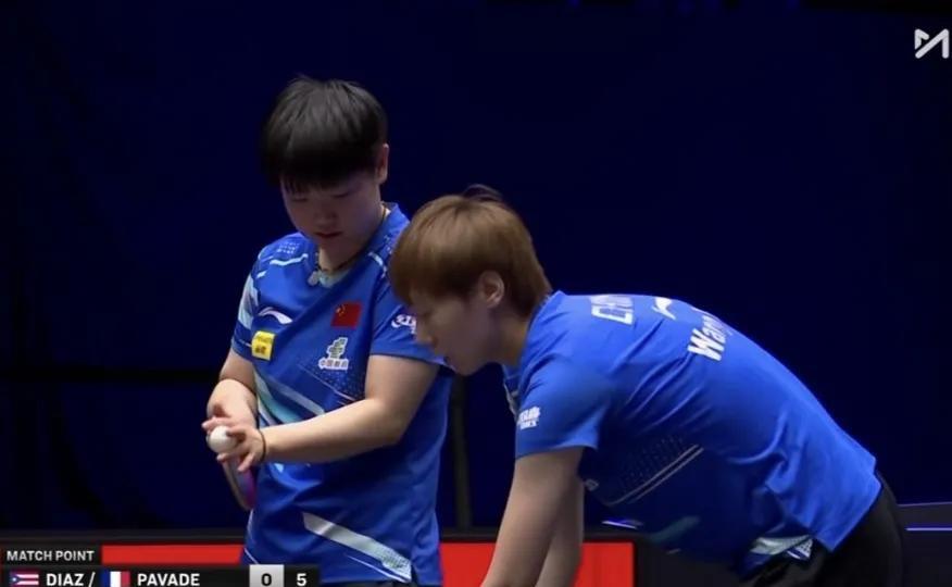 强强组合，兵不血刃！孙颖莎/王曼昱轻松晋级八强7月10日中午，WTT美国大满贯