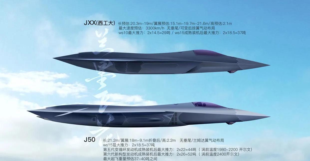 如果说，“六代机”与“五代机”最大的区别就是科幻与传统，目前出现的“六代机”都是
