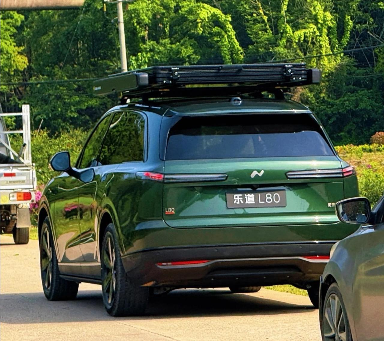 乐道L80实拍图曝光！生图都拍出了向往感！这一次，乐道L80主打的是“森林