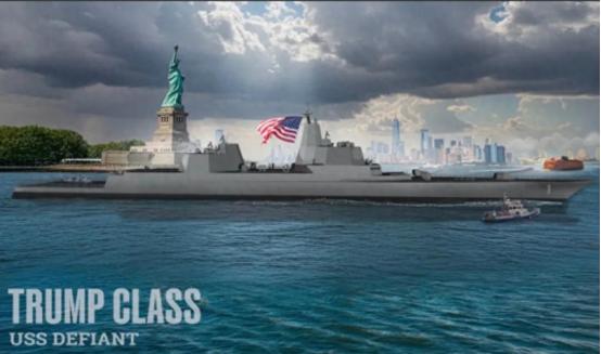 中美罕见齐声叫好！美国3.5万吨战列舰，是200多亿美元的好生意？ “美国要