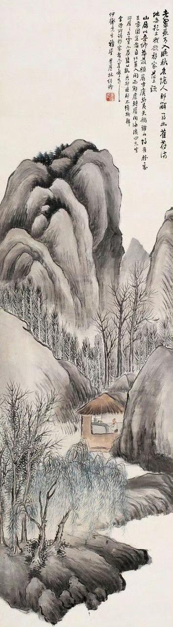 【清末第一文人画家｜林纾山水画：笔墨藏乡愁，山水寄家国】提起林纾，世人多知他是