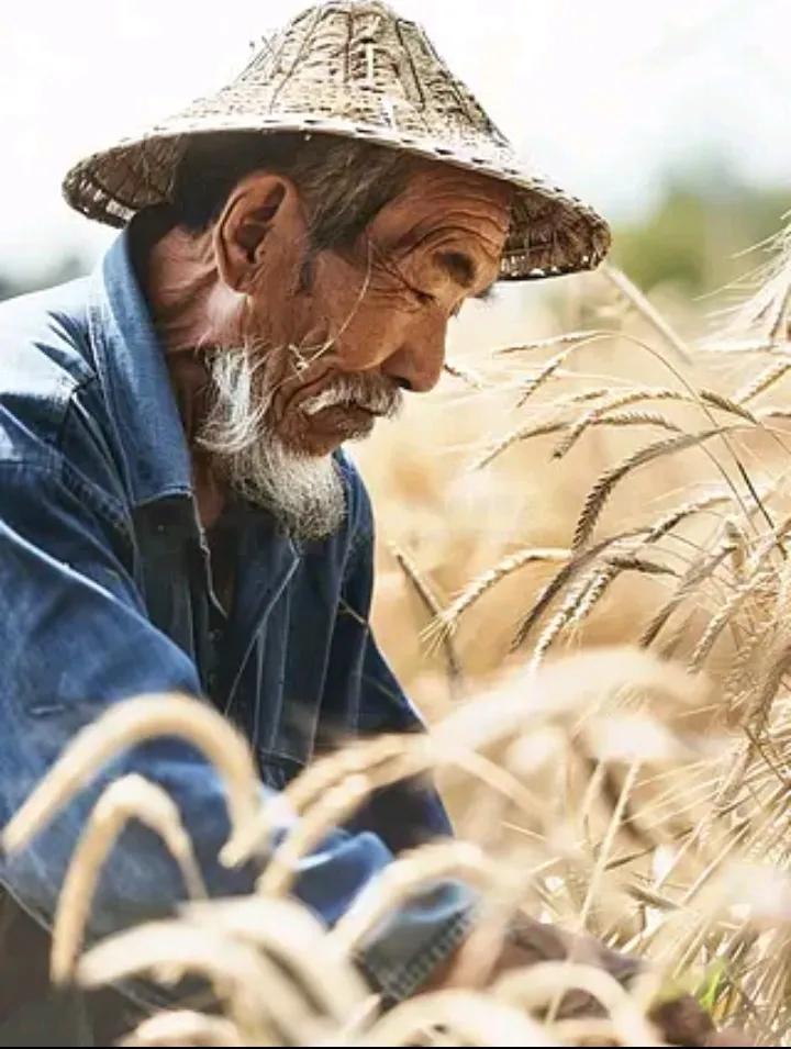 生就农民命不全，几亩薄田度余年，精耕细种粗茶饭，………请友续句………？