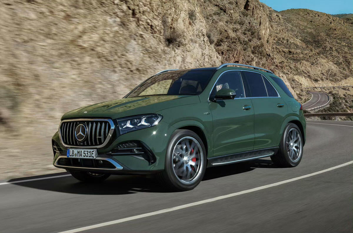 奔驰二次改款GLS/GLE，GLE还好，GLS这个灯组咋回事