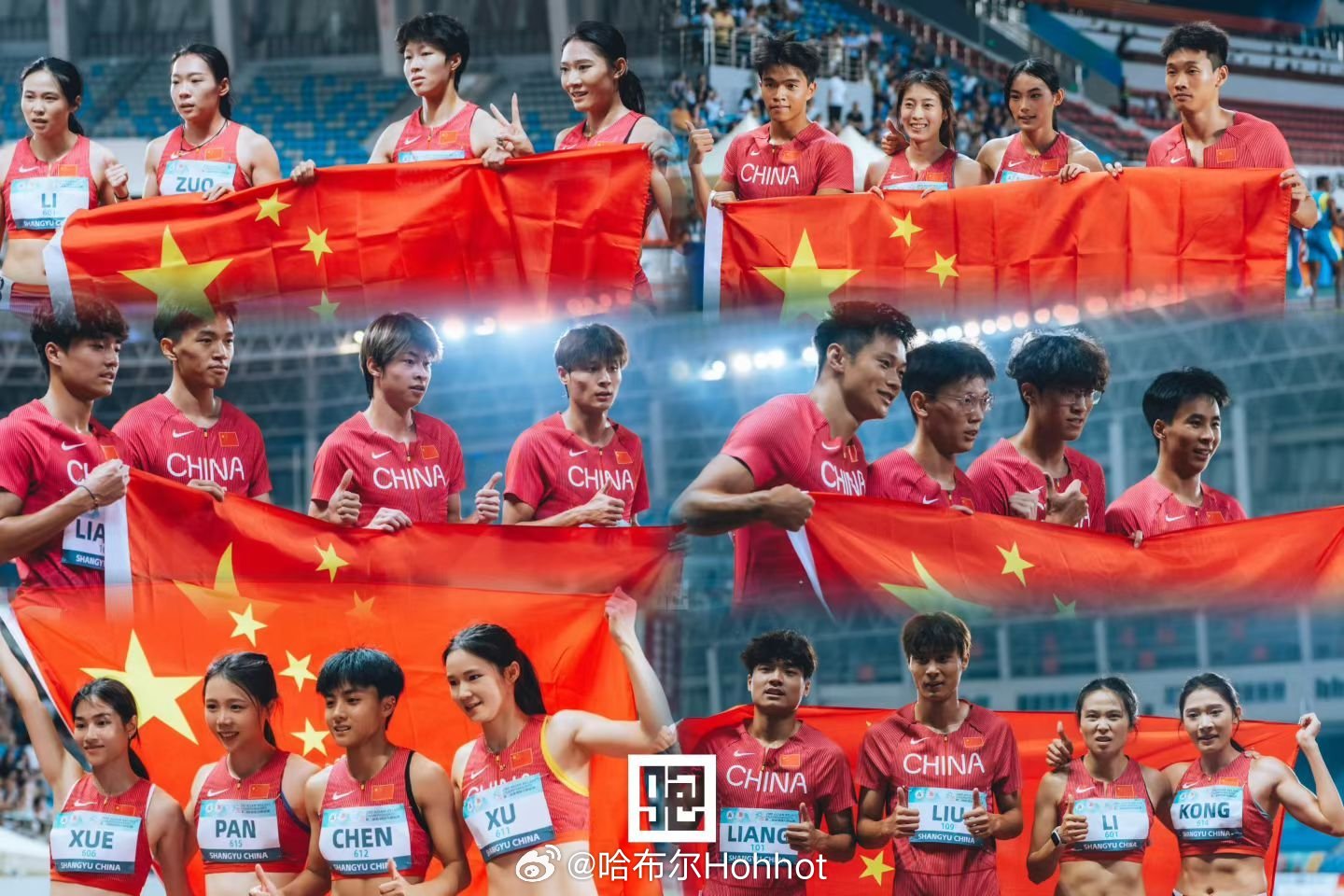 亚洲接力锦标赛🇨🇳1金4银1铜男子4x100米接力🥇陈锦丰、黄友闻、施君豪