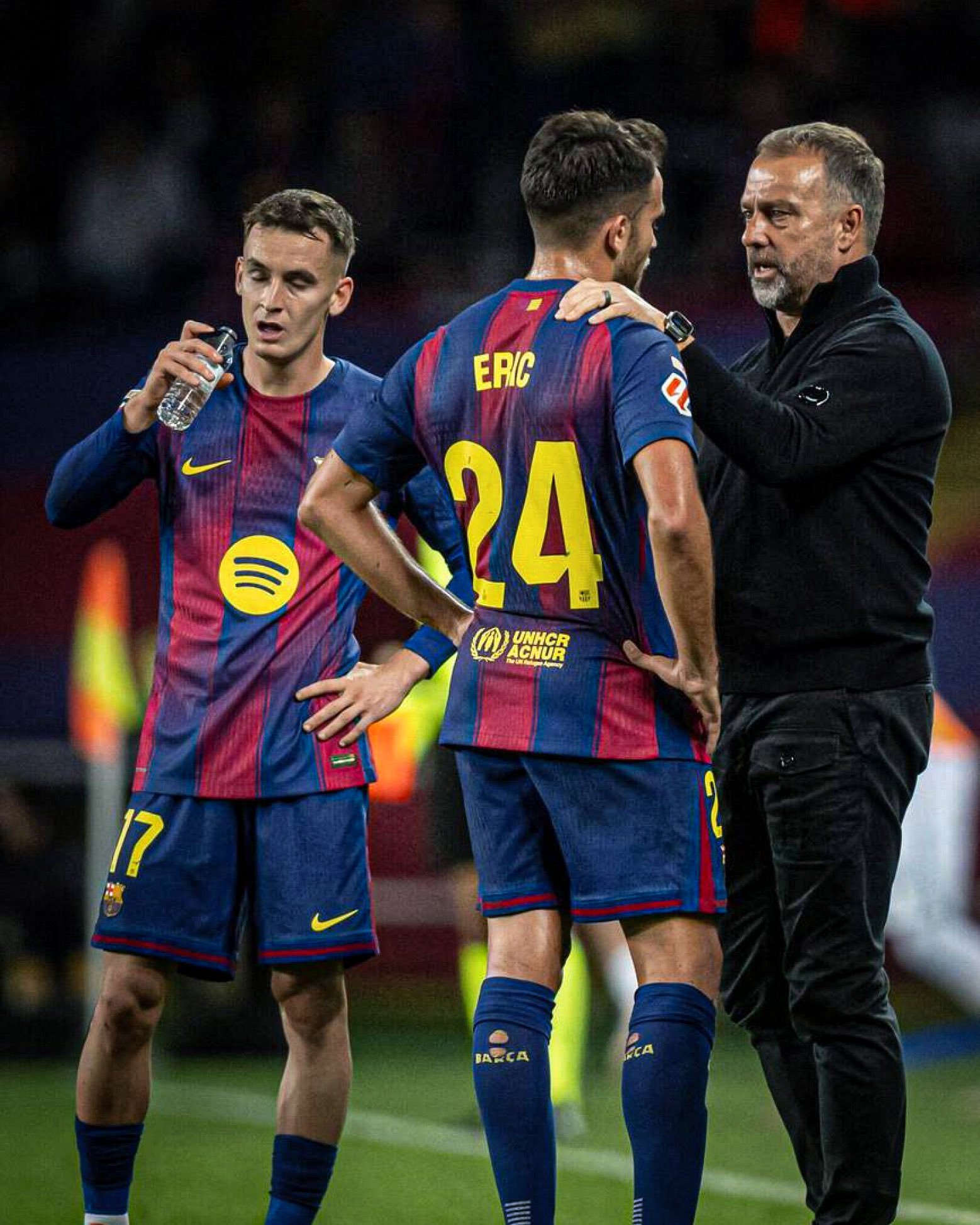 DAZN：埃里克·加西亚在与马竞的比赛前得知了祖父去世的消息。当时，球队正在大