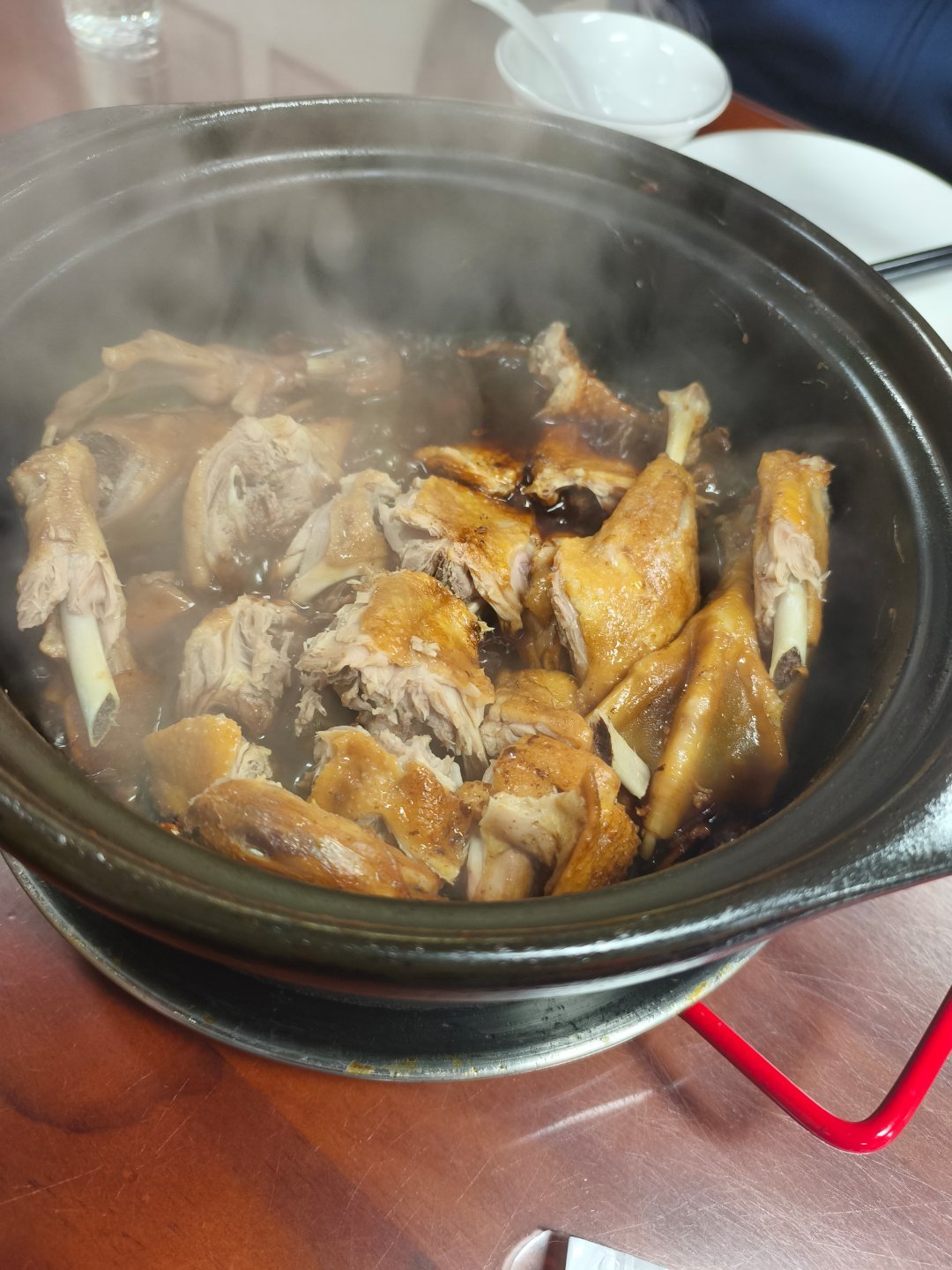 中午吃泉州姜母鸭！