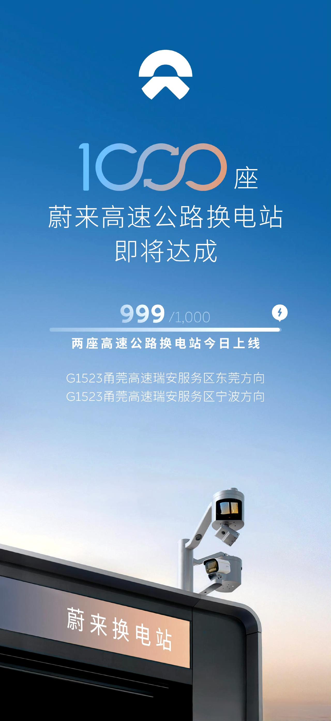 城里建站是锦上添花，高速建站都是雪中送炭，所有在高速建站的车企都值得表扬。蔚来