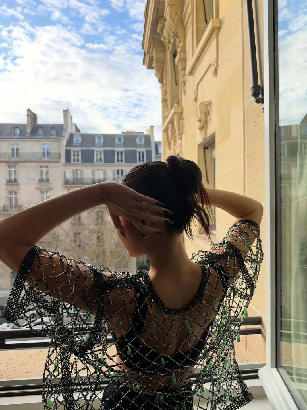 JENNIE×CHANEL2026秋冬系列发布会造型巴黎时装周香奈儿大秀J