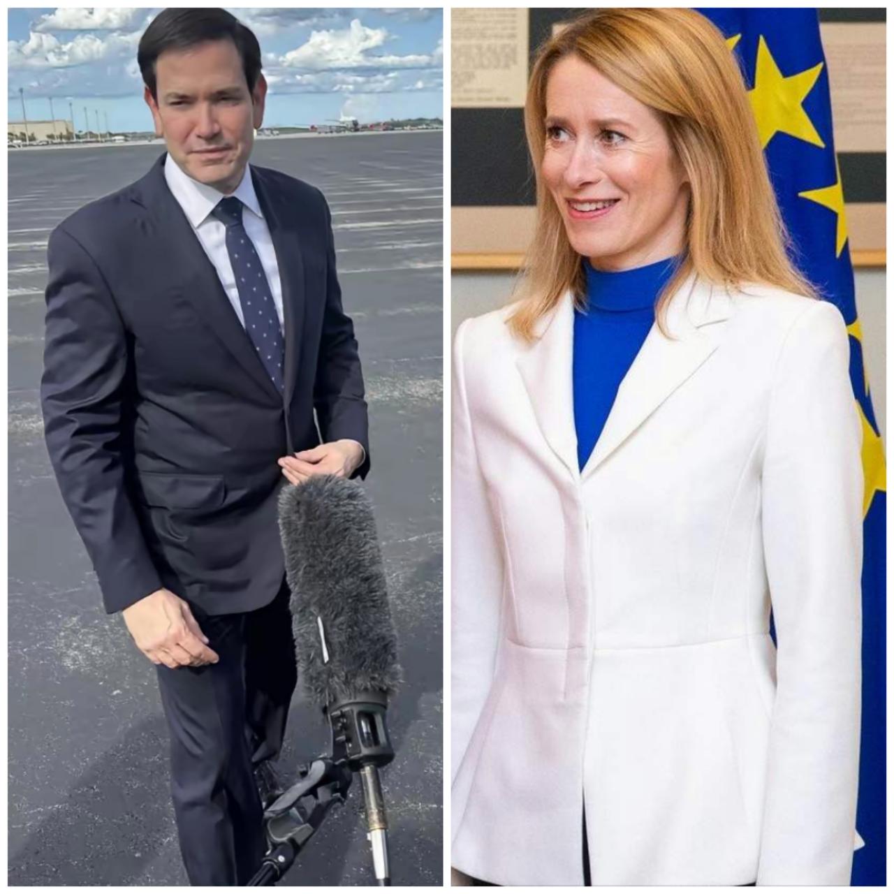 今年以来，美国国务卿卢比奥和欧盟外长卡拉斯的双边会谈总是取消。卢比奥当议员的时候