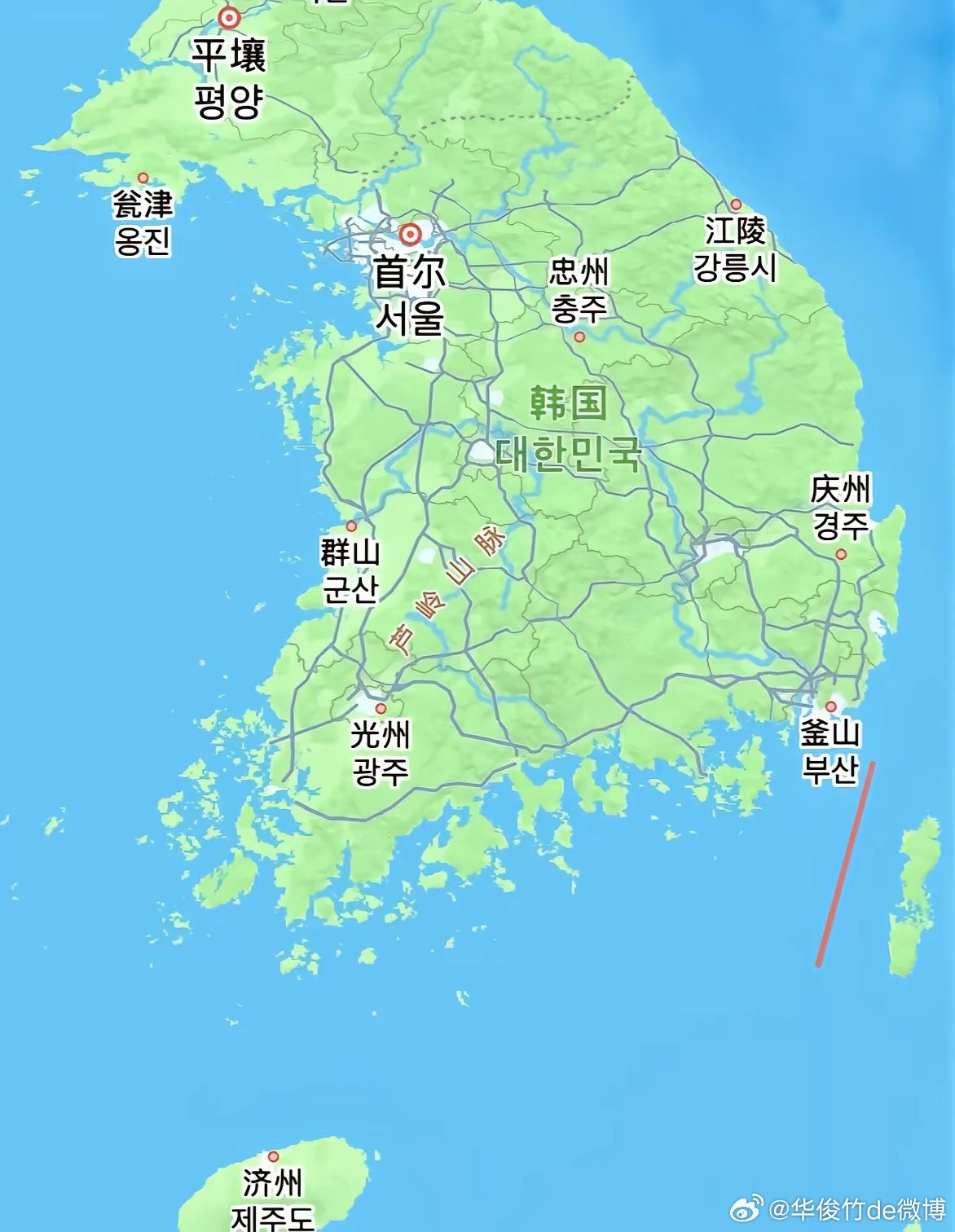 同样大小的地方，浙江人基本不坐飞机，韩国人却动不动就坐飞机出行！浙江面积10.