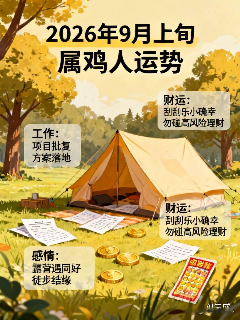 属鸡的人2026年9月上旬整体状态是稳中有升的节奏，不会有太突兀的波折。工作上