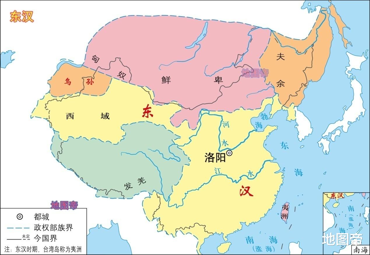 22张地图快速看汉朝历史(西汉和东汉)