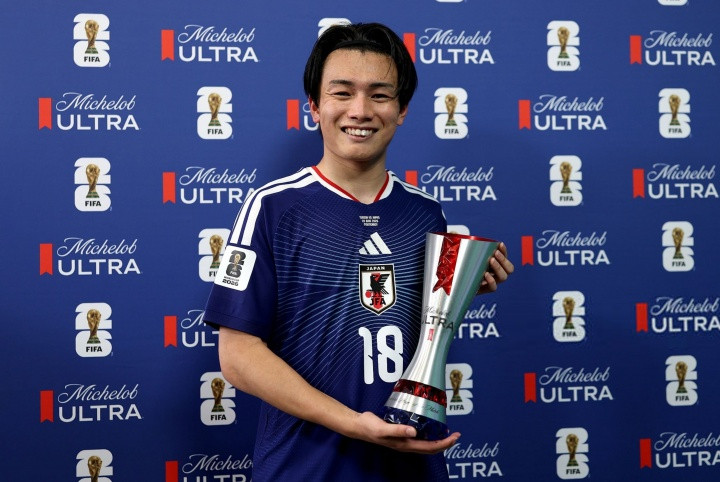 上田绮世: 日本队的目标是夺冠 梅西、C罗进球对我是一种激励