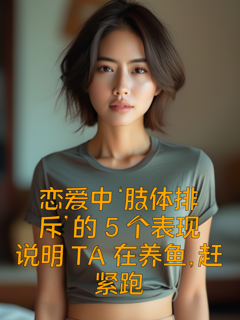 恋爱中‘肢体排斥’的5个表现，说明TA在养鱼，赶紧跑