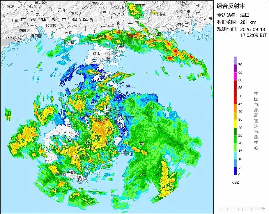 9月14日，海南五指山市发布通知，将防汛防风Ⅱ级应急响应提升至I级应急响应及在全市范围实行五停一关措