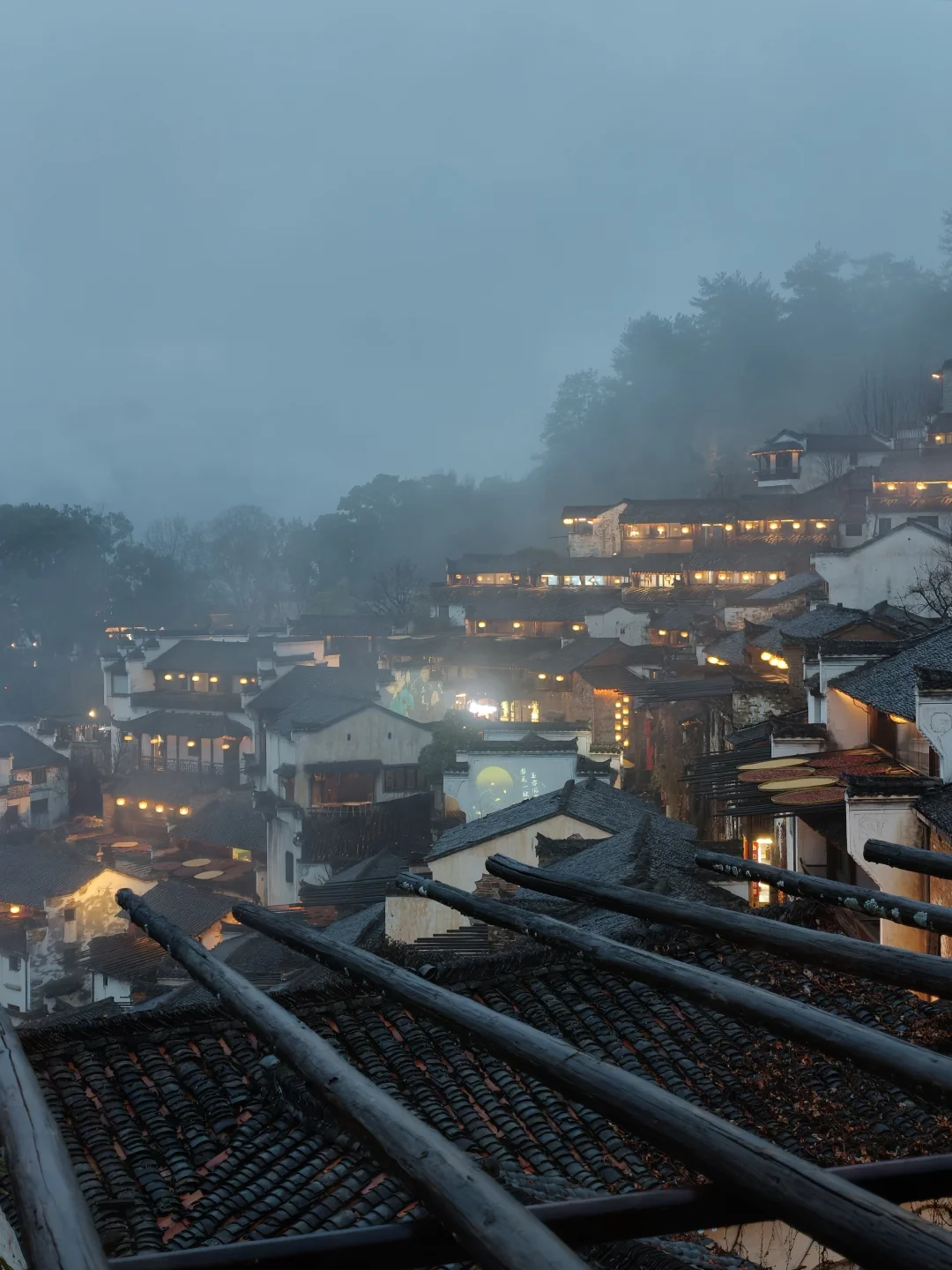 雨天的婺源真的是真江南