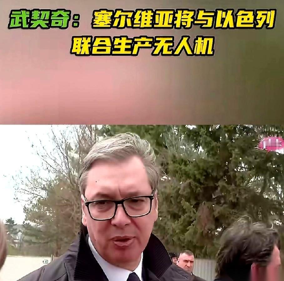 4月13日塞尔维亚“眼镜蛇”特种部队的庆典礼台上，总统武契奇向外界抛出的一个决定