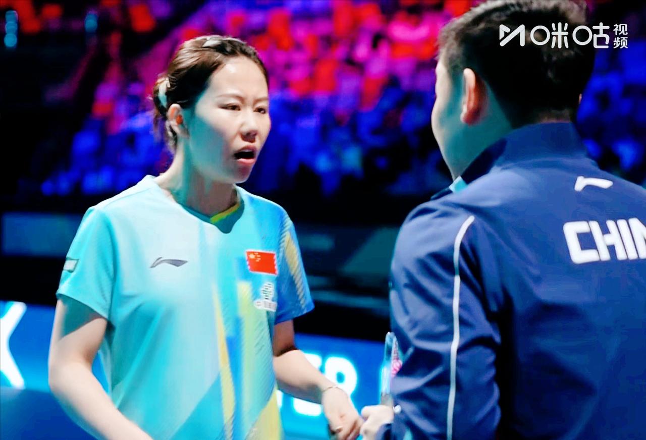 侯英超都急眼了：陈幸同怎么又一个无谓失误？难道她对无缝球也不适应，那王楚钦更