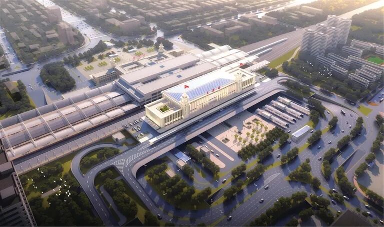百年铁路枢纽太原站新建东站房开工