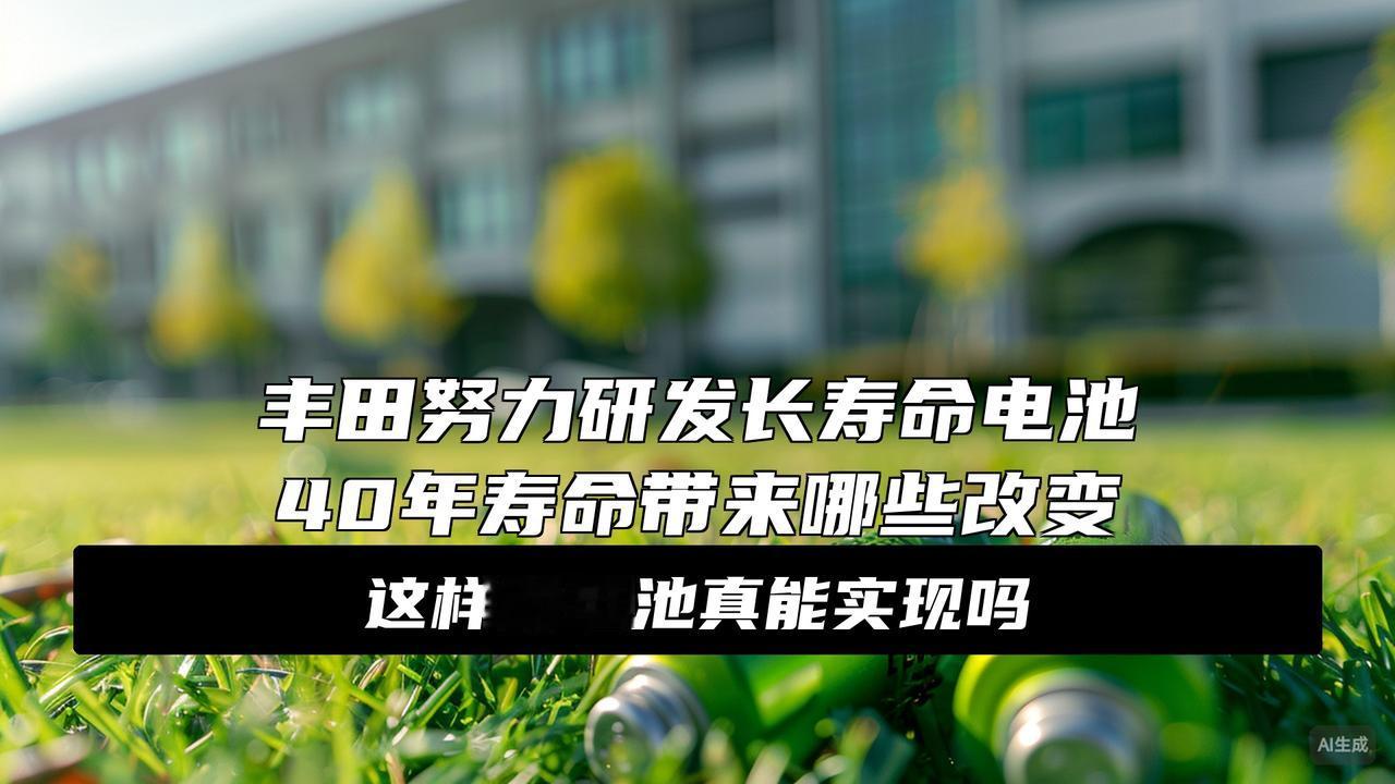 丰田固态电池官宣：可用40年、续航1000km，2027年上车，成本更低电动