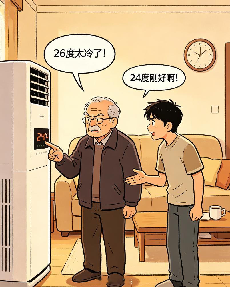 当代人空调观不合现状我想起来以前有个笑话：公交车上有人要开窗户因为太热，但是另