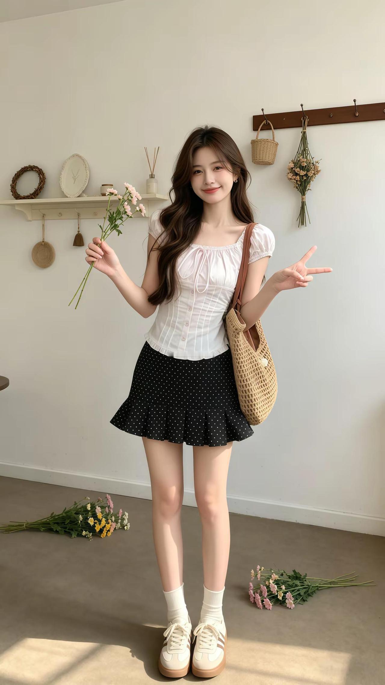 甜美穿搭女生穿搭今天穿什么气质穿搭