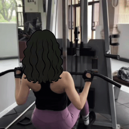 倪妮这铁真没白撸这身材比例是真实存在的吗？直角肩、大长腿、紧致线条，每一寸都写