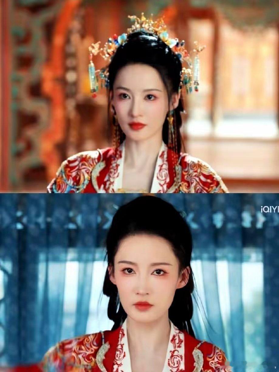 李沁新剧妆造被骂了，不是她不好看，是剧组太懒。​她以前演楚乔，脸上带点血痕，头发