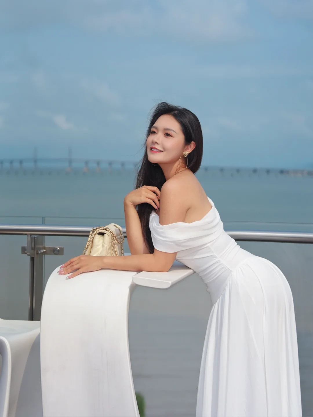 珠海洲际| 远眺港珠澳大桥的松弛感