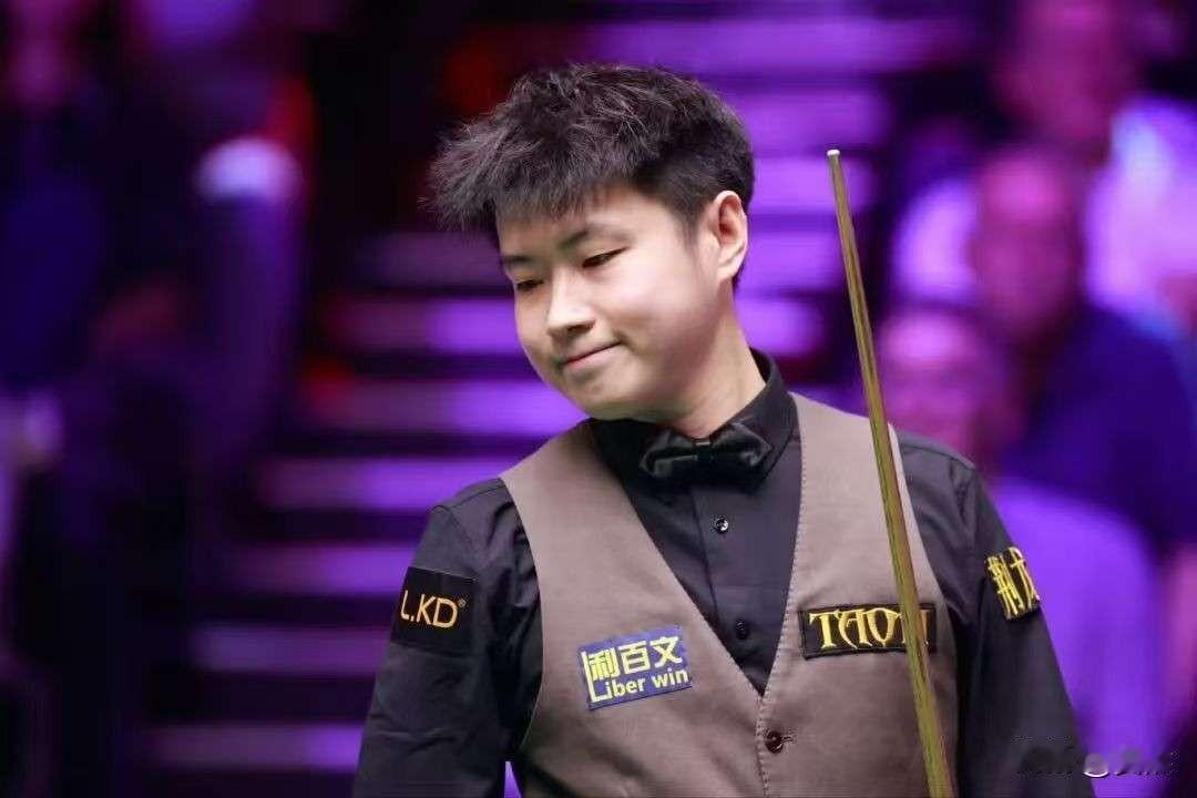 赵心童刚打出单杆146，差点满分，然后输了。就这种球，你说他菜吧，他能给你刷出