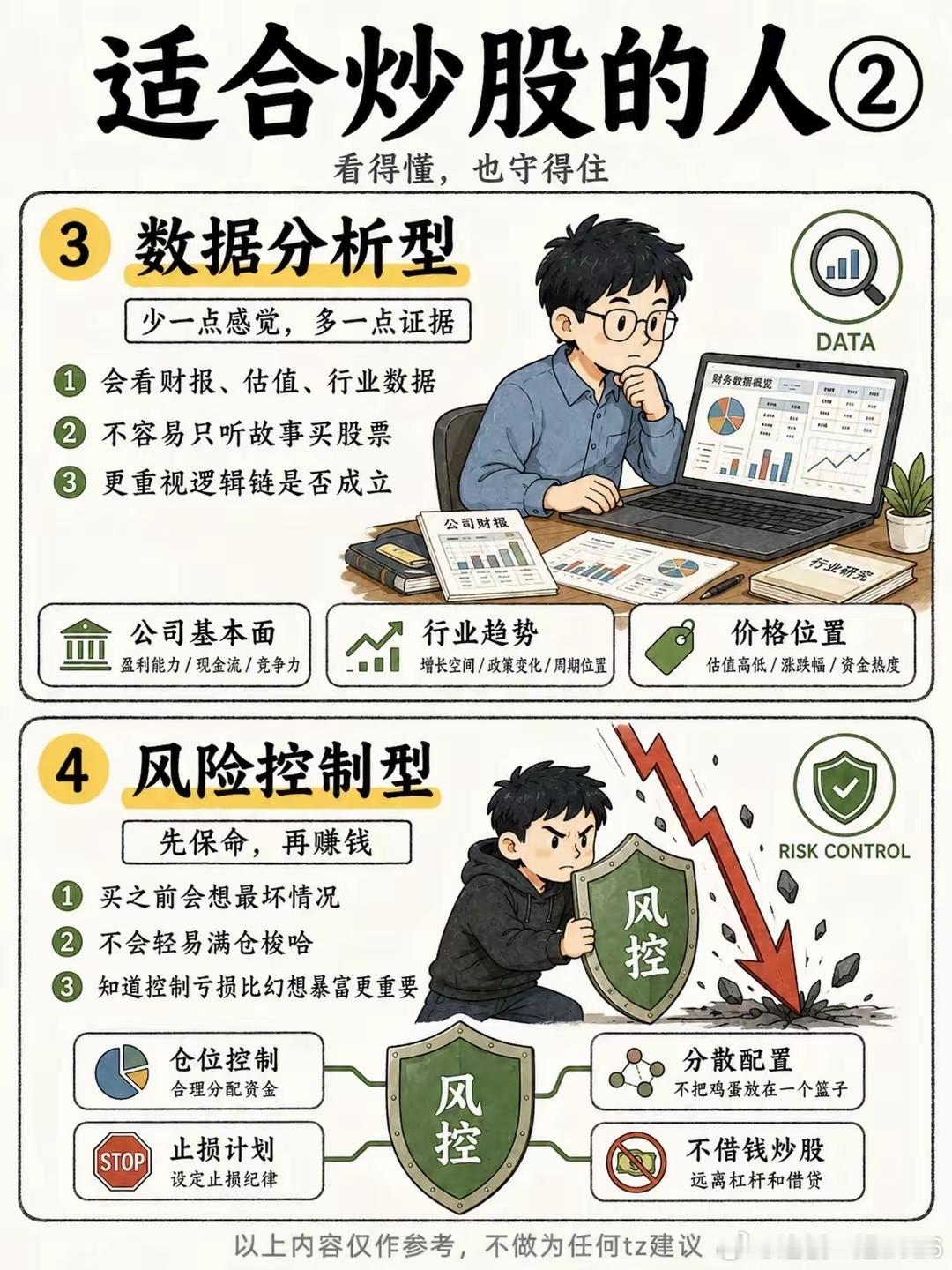 8种适合炒股的人
