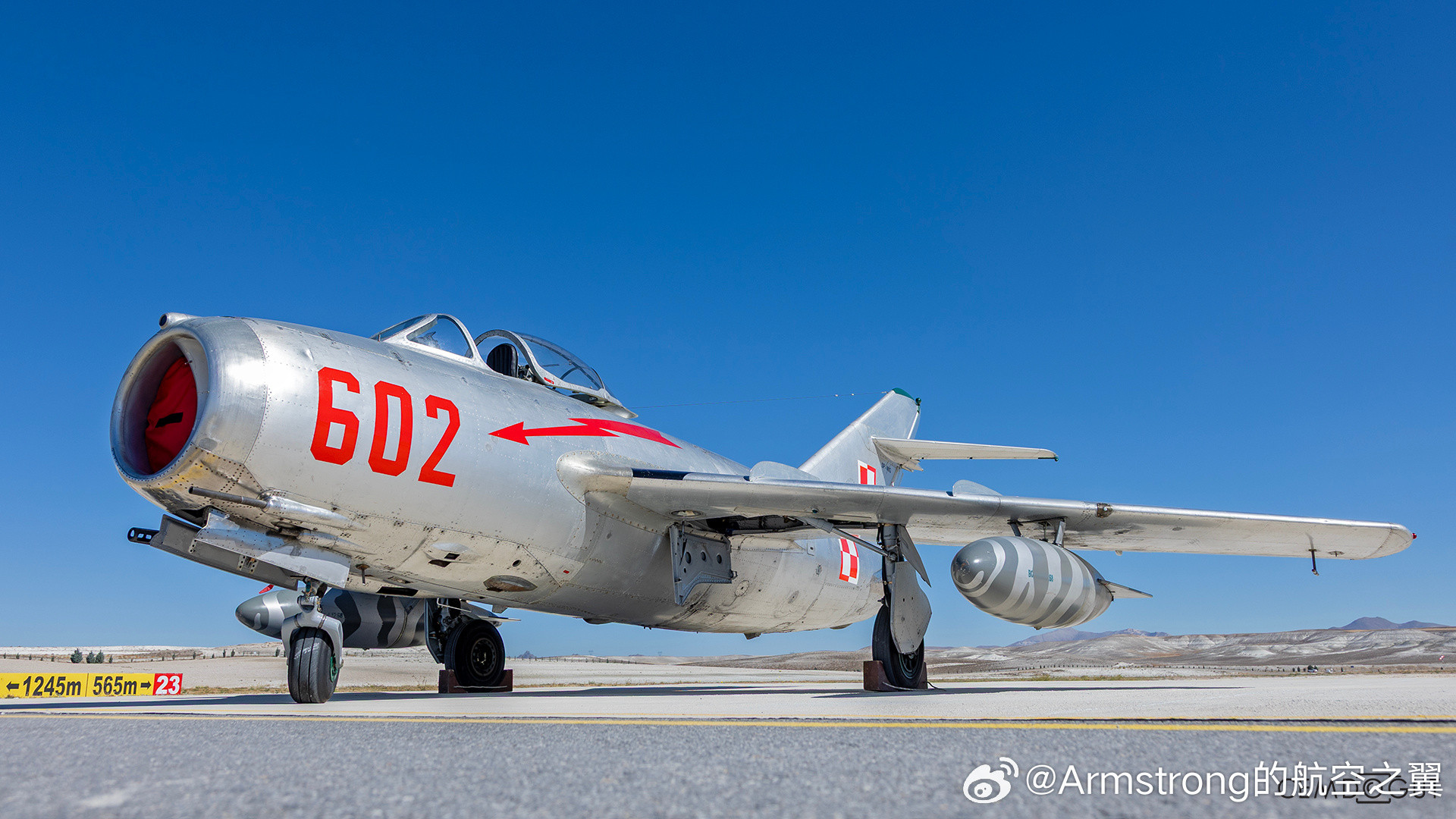 土耳其锡夫里希萨尔航展上的米格-15（Lim-2）战斗机，作者CemDoğut