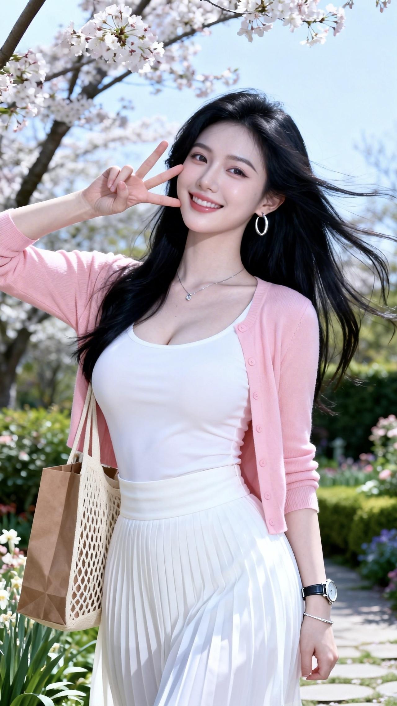 如何才能穿搭出美感又能彰显个性?再美的景色都不如你的笑容有感染力