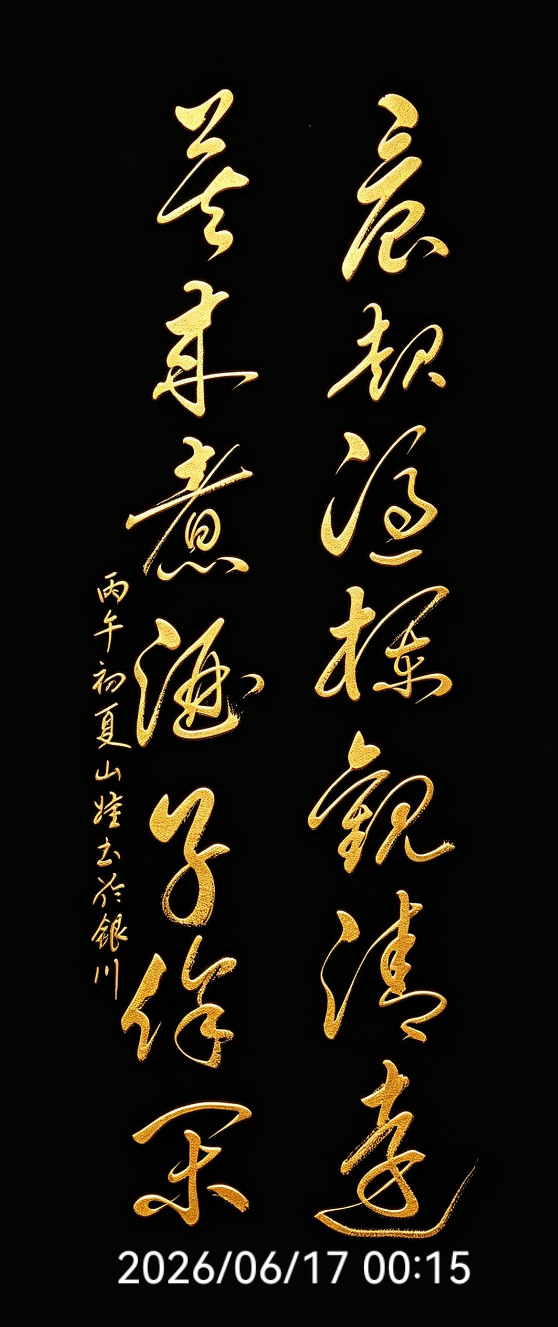 这幅手书对联，短短十四字，把俗世清闲写进笔墨里，直接写透了咱们中国人最向往的理想