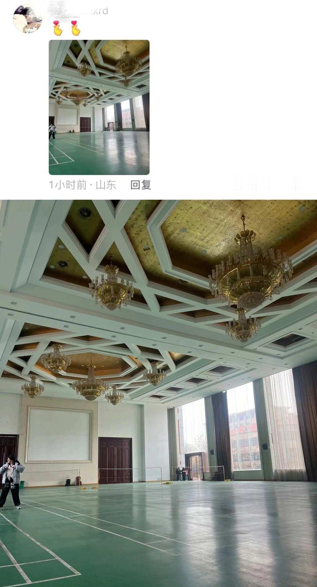 不知道什么叫把钱用在刀把上的，可以看看学校的装修