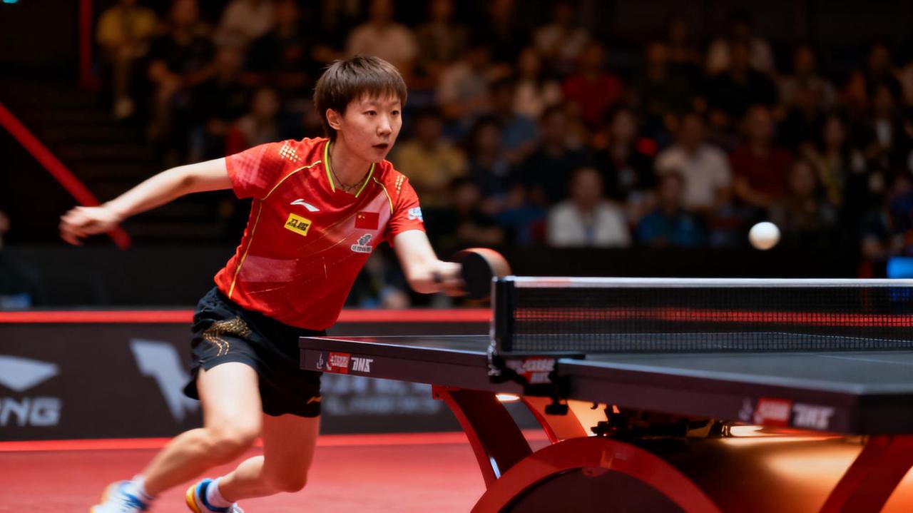曼式风暴再临，4-0见证王者进阶全运会女单半决赛，王曼昱以一场酣畅淋漓的4-